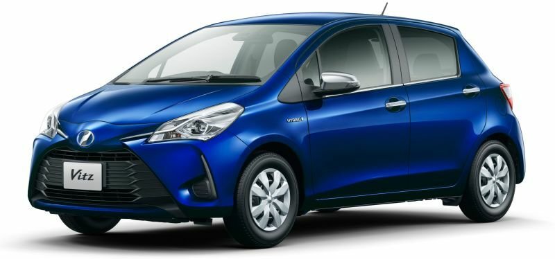 Toyota Vitz &mdash; cheap small automatic car hire in Paphos