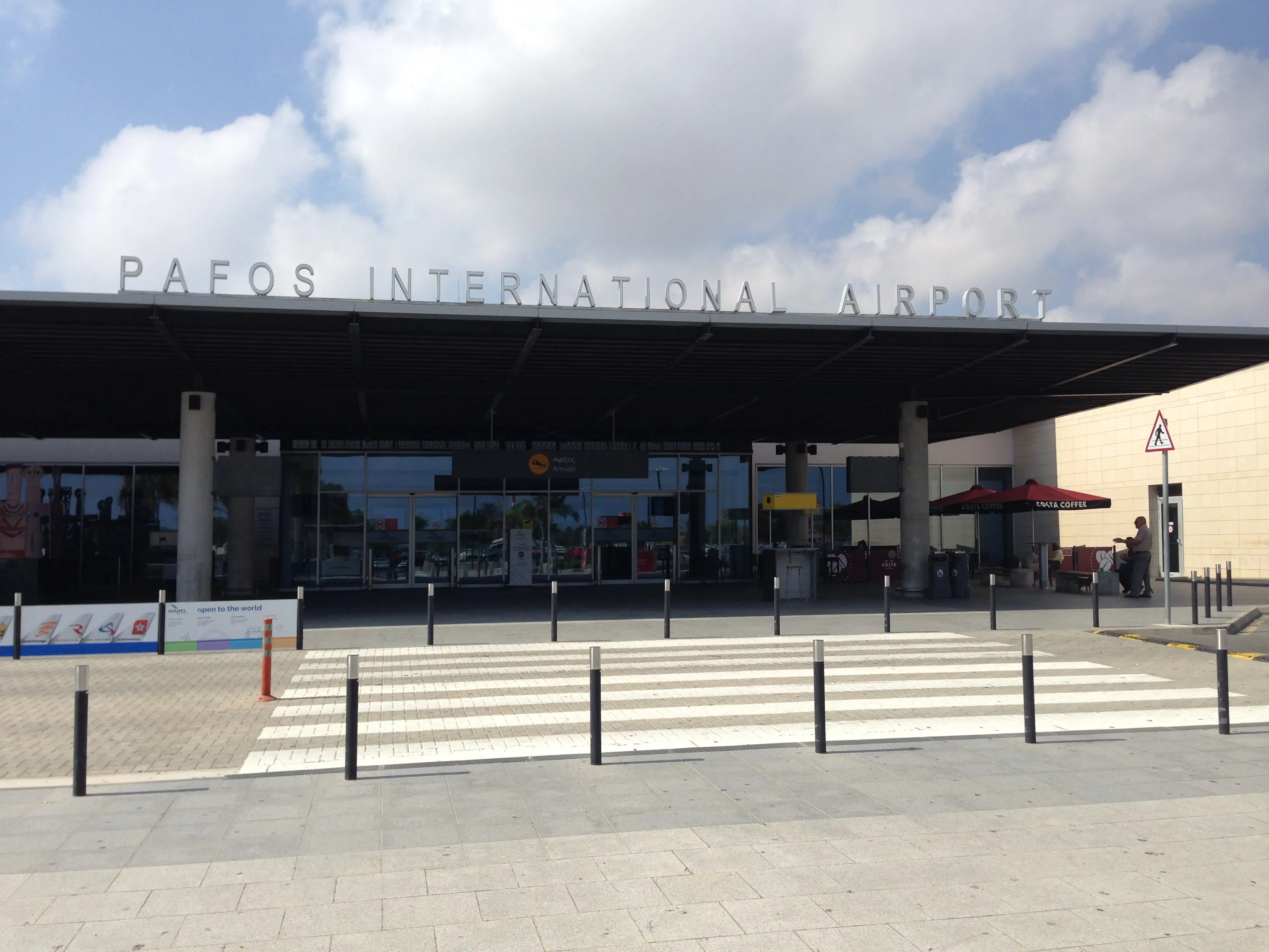 Paphos International Airport terminal, Cyprus